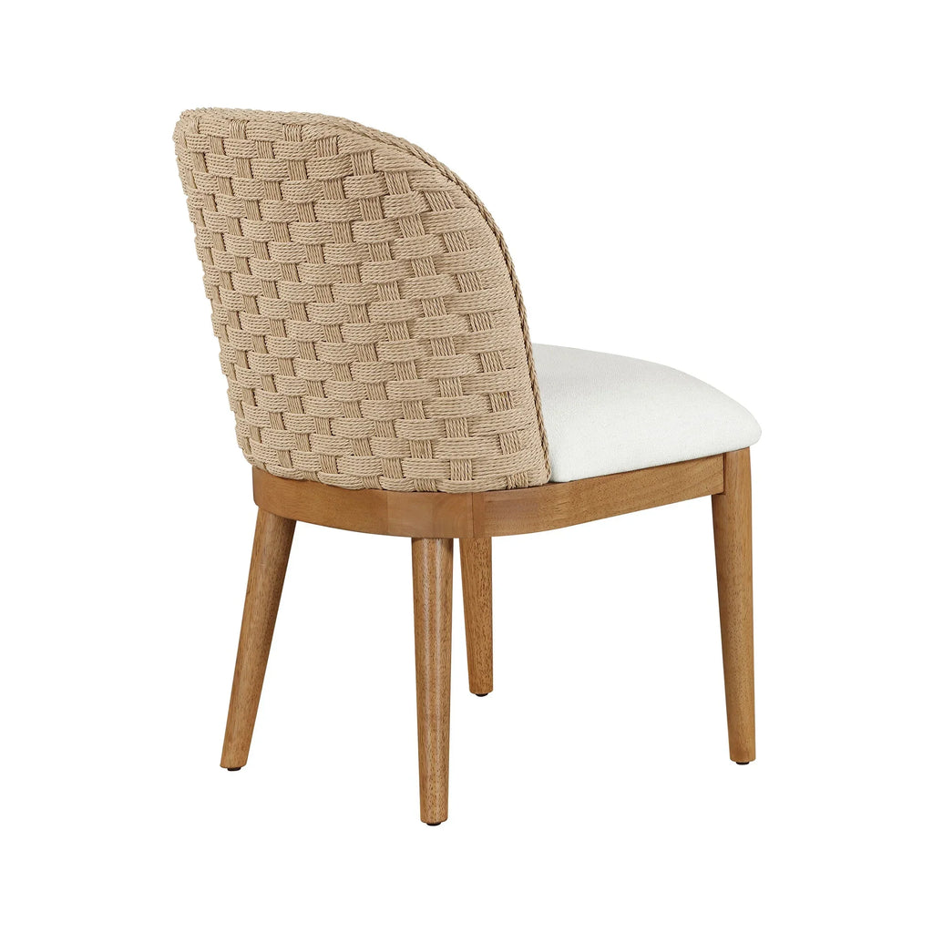 Nouveauté 2026 – Ensemble de 2 chaises de salle à manger de style ferme Saylor de My Texas House, en bois naturel, année