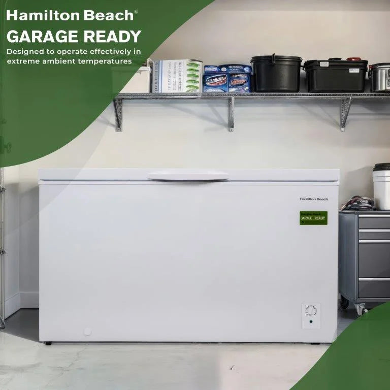 Nouveauté 2026 – Congélateur coffre Hamilton Beach 14 pi³ (396 L), HZ7941-3BCOM, blanc, année
