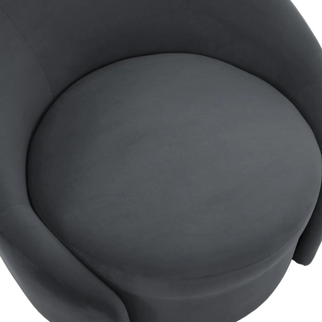 Nouveauté 2026 – Fauteuil pivotant 360" pour salon, fauteuil tonneau bouclé, canapé une place, fauteuil de lecture, vert sauge