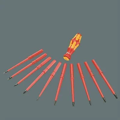Nouveauté 2026 – Wera Kraftform Kompakt W 2, Coffret d'outils de finition isolés, paquet de 35 pièces
