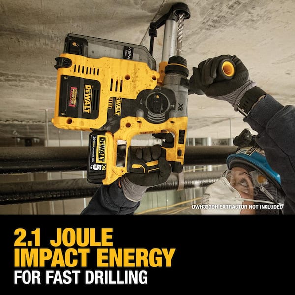 Nouveauté 2026 – Marteau perforateur rotatif sans fil SDS Plus en forme de L 20V MAX XR (outil seul