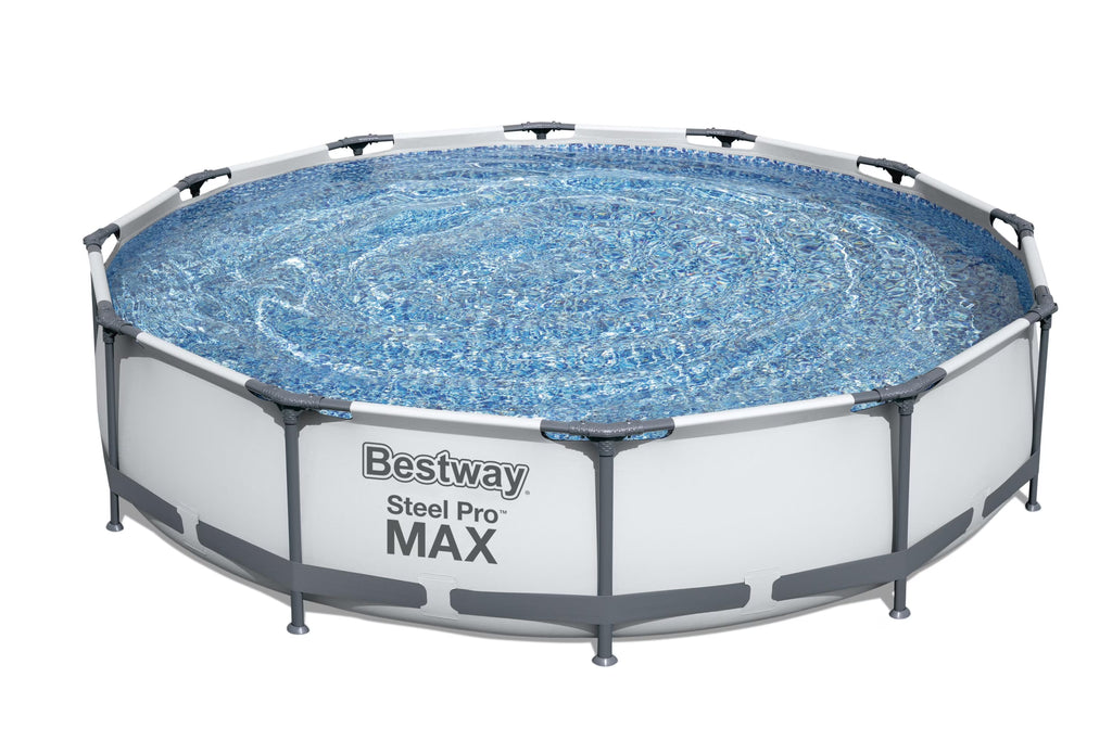 Nouveauté 2026 – Piscine hors sol ronde Bestway Steel Pro MAX 10 pi x 30 po