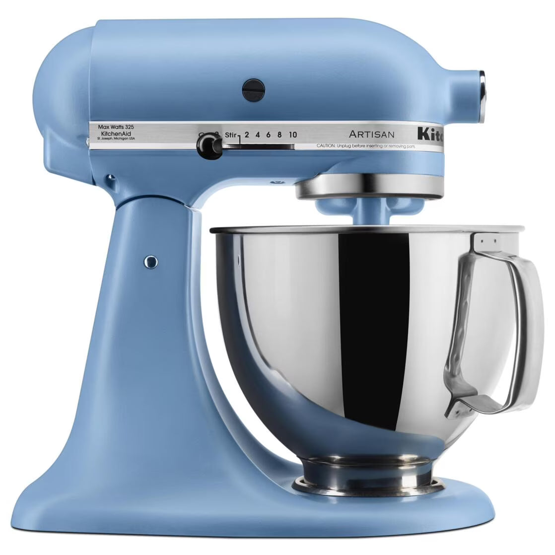Nouveauté 2026 – Robot pâtissier KitchenAid Artisan Series 5 pintes à tête inclinable, coloris Wildflower, KSM156CXWF (édition