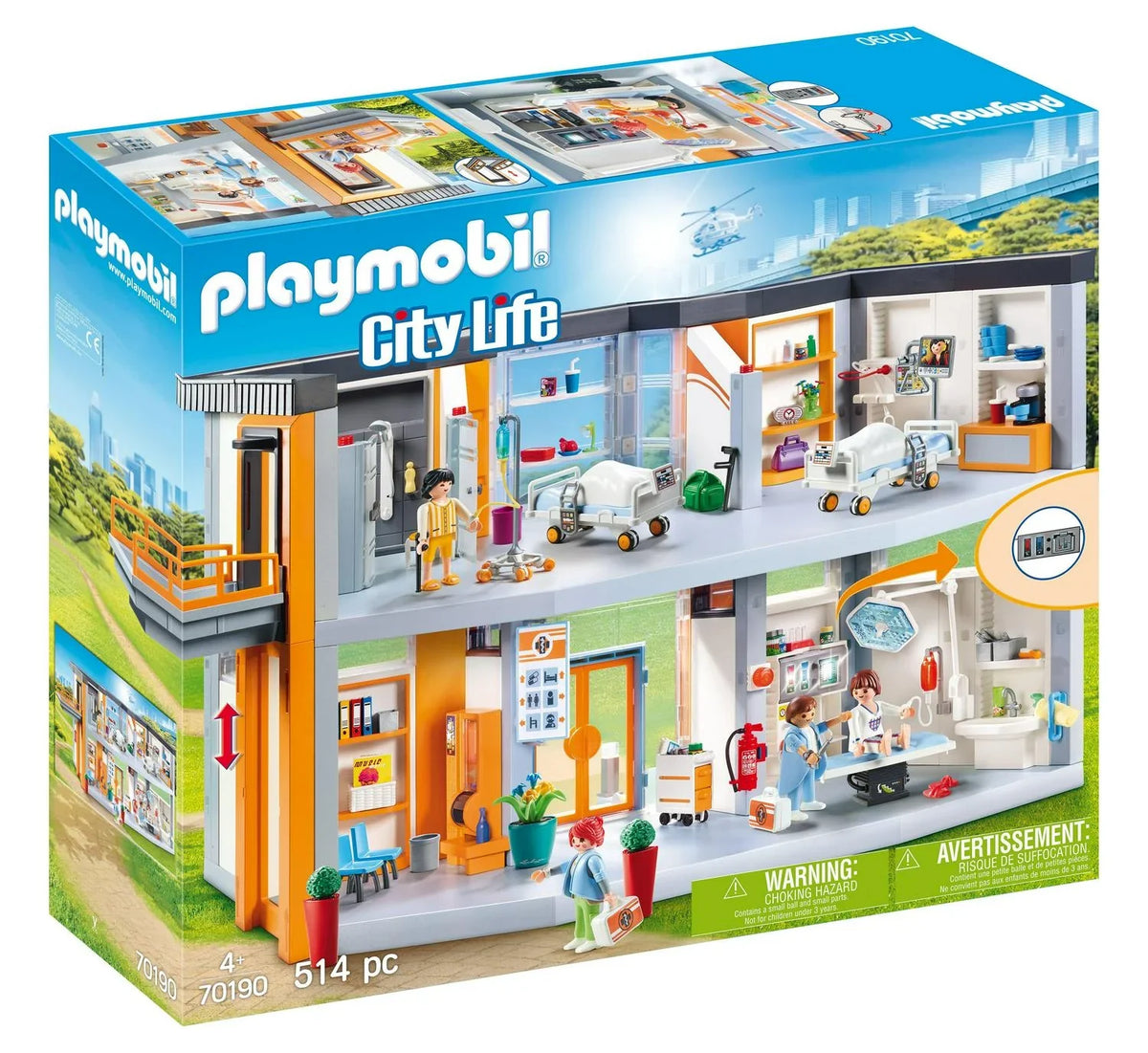 Nouveauté 2026 – Hôpital PLAYMOBIL - Grand modèle