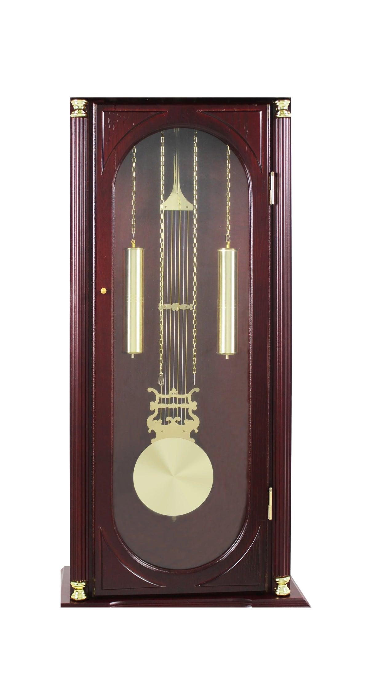 Nouveauté 2026 – Horloge grand-père sur pied 72" (183 cm) finition cerisier, année