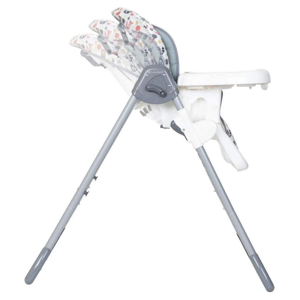 Nouveauté 2026 – Chaise haute 3-en-1 Baby Trend Sit Right, collection . Thème Forêt