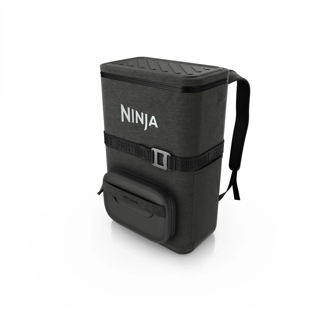 Nouveauté 2026 – Glacière souple Ninja Outdoor FrostVault Go 24 canettes avec zone froide et sèche, bleu bord de lac - FF124NV