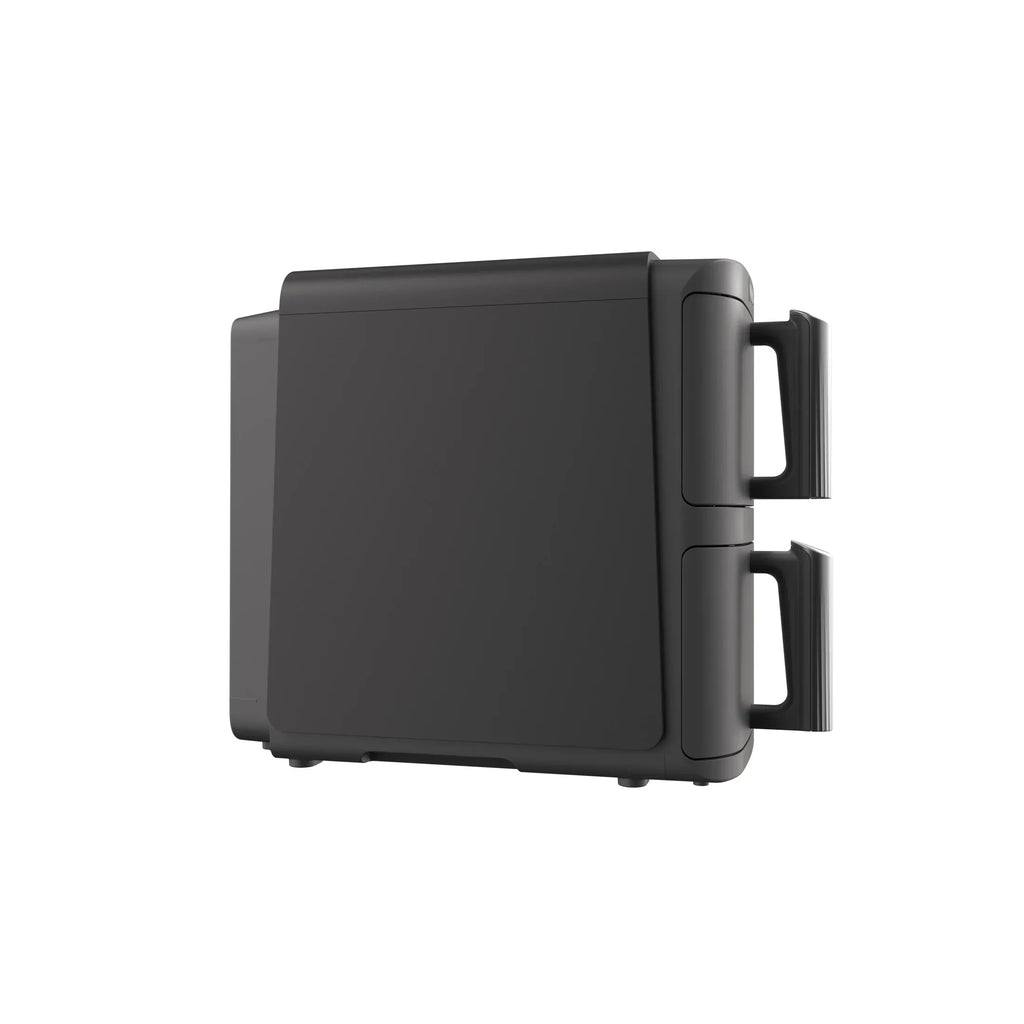 Nouveauté 2026 – Friteuse à air Ninja DoubleStack XL à 2 paniers, technologie DoubleStack permettant de cuire 4 aliments simultanément, conception compacte, 10 pintes, 4 en 1, Smart Finish & Match Cook, SL400