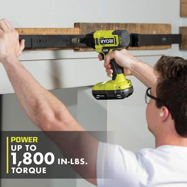 Nouveauté 2026 – Kit combiné sans fil ONE+ 18 V comprenant 6 outils, une batterie de 1,5 Ah, une batterie de 4,0 Ah et un chargeur