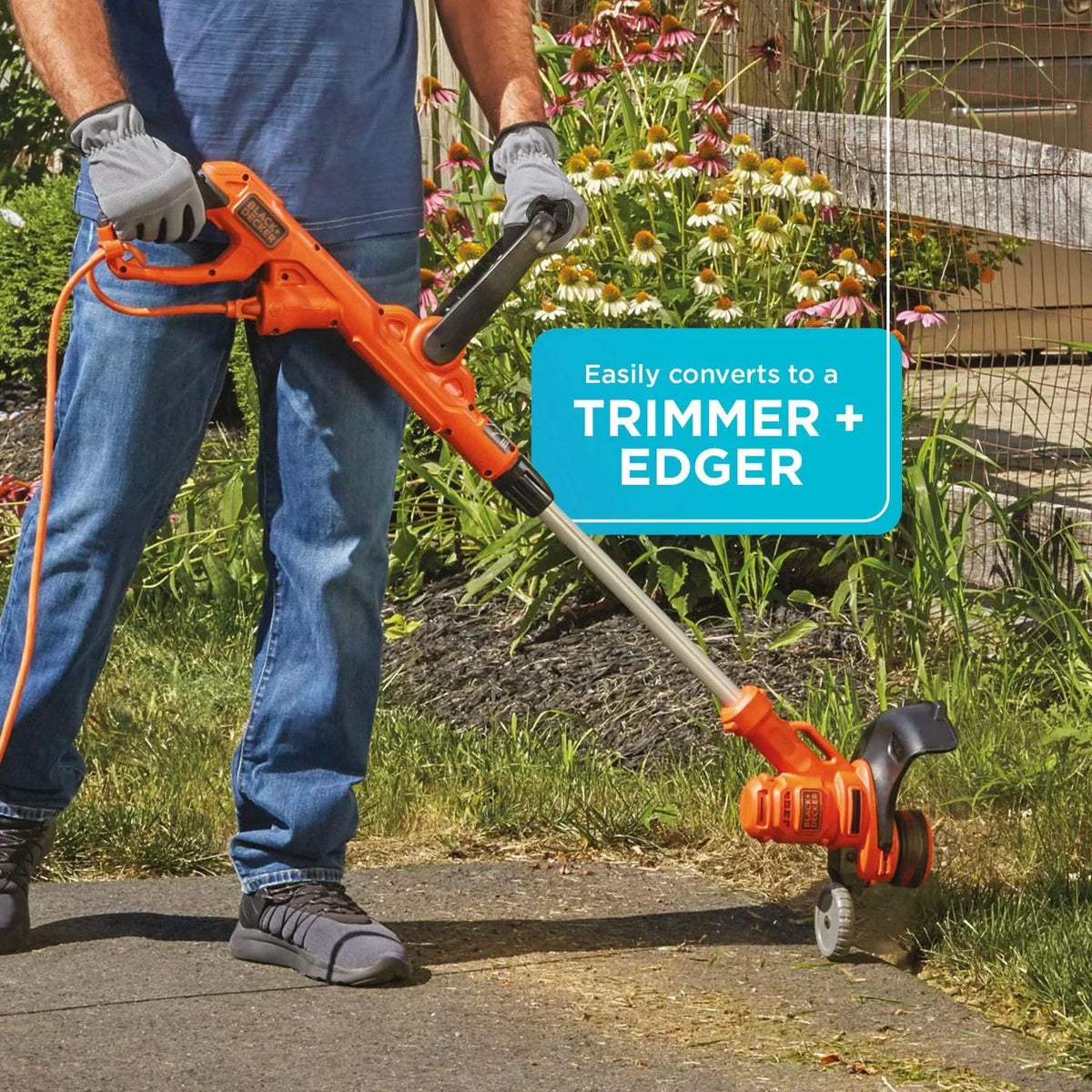 Nouveauté 2026 – Tondeuse à gazon électrique autoportée 3 en 1 BLACK+DECKER (BESTA512CM), neuve