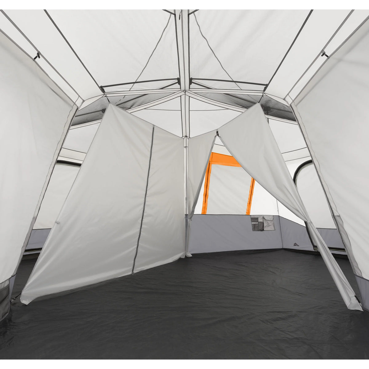 Nouveauté 2026 – Tente cabine instantanée Ozark Trail , 6,10 m x 5,49 m, 12 personnes, 3 pièces, avec moustiquaire, 25,6 kg