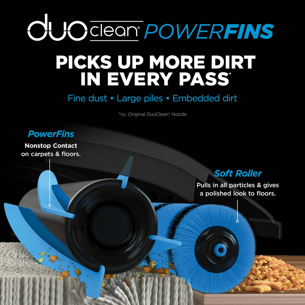 Nouveauté 2026 – Aspirateur vertical Shark Vertex DuoClean PowerFin , avec système Lift-Away™ et brosse autonettoyante, AZ2000