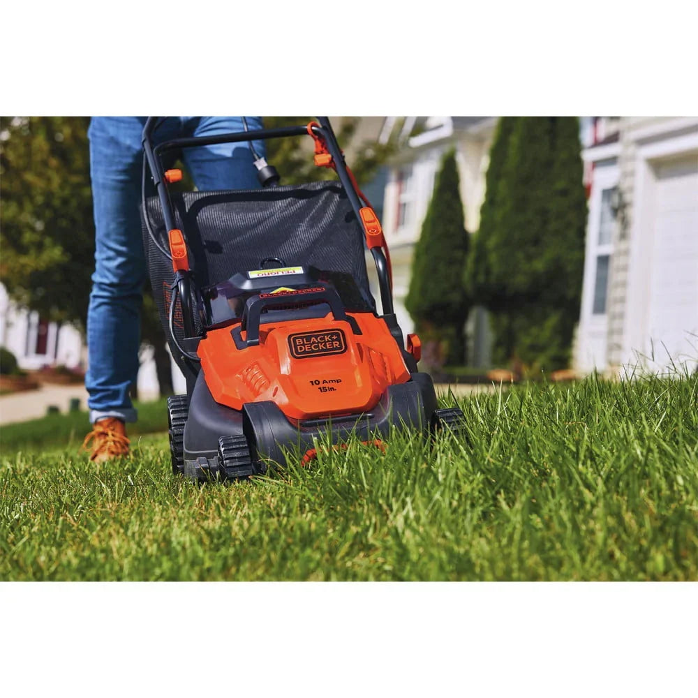 Nouveauté 2026 – Tondeuse électrique BLACK+DECKER BEMW472BH 10 A 15 pouces