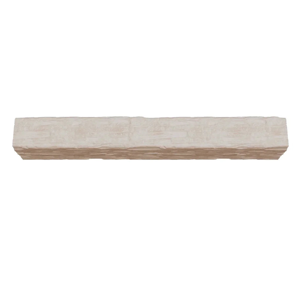 Nouveauté 2026 – Ekena Millwork 3 1/2 po L x 3 1/2 po H x 120 po P 3 côtés (poutre en U) Bois de récupération HeritageTimber Faux bois Poutre de plafond, Brun Kona