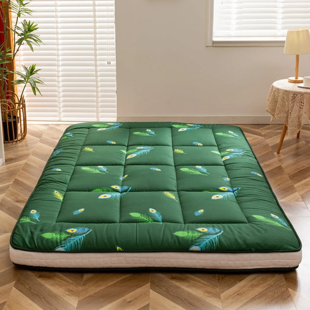 Nouveauté 2026 – Matelas de sol futon extra épais , matelas japonais pliable et enroulable rembourré, matelas de camping portable Shikibuton