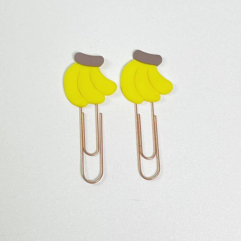 Lot de 10 marque-pages en forme de trombone au design mignon