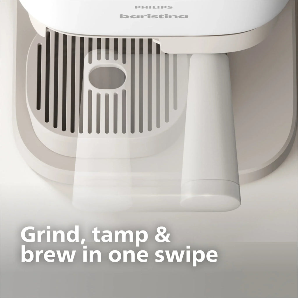 Nouveauté 2026 – Machine à expresso automatique Philips Baristina , blanc laiteux