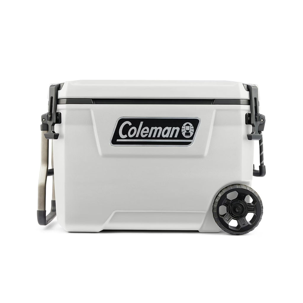 Nouveauté 2026 – Glacière rigide Coleman Convoy Series , 65 pintes (environ 60 litres), avec roulettes, capacité jusqu'à 48 canettes, couleur noyer brun