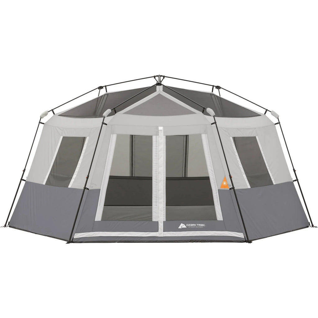 Nouveauté 2026 – Tente cabine hexagonale instantanée Ozark Trail , 4,57 m x 3,96 m, 8 personnes, 16,34 kg