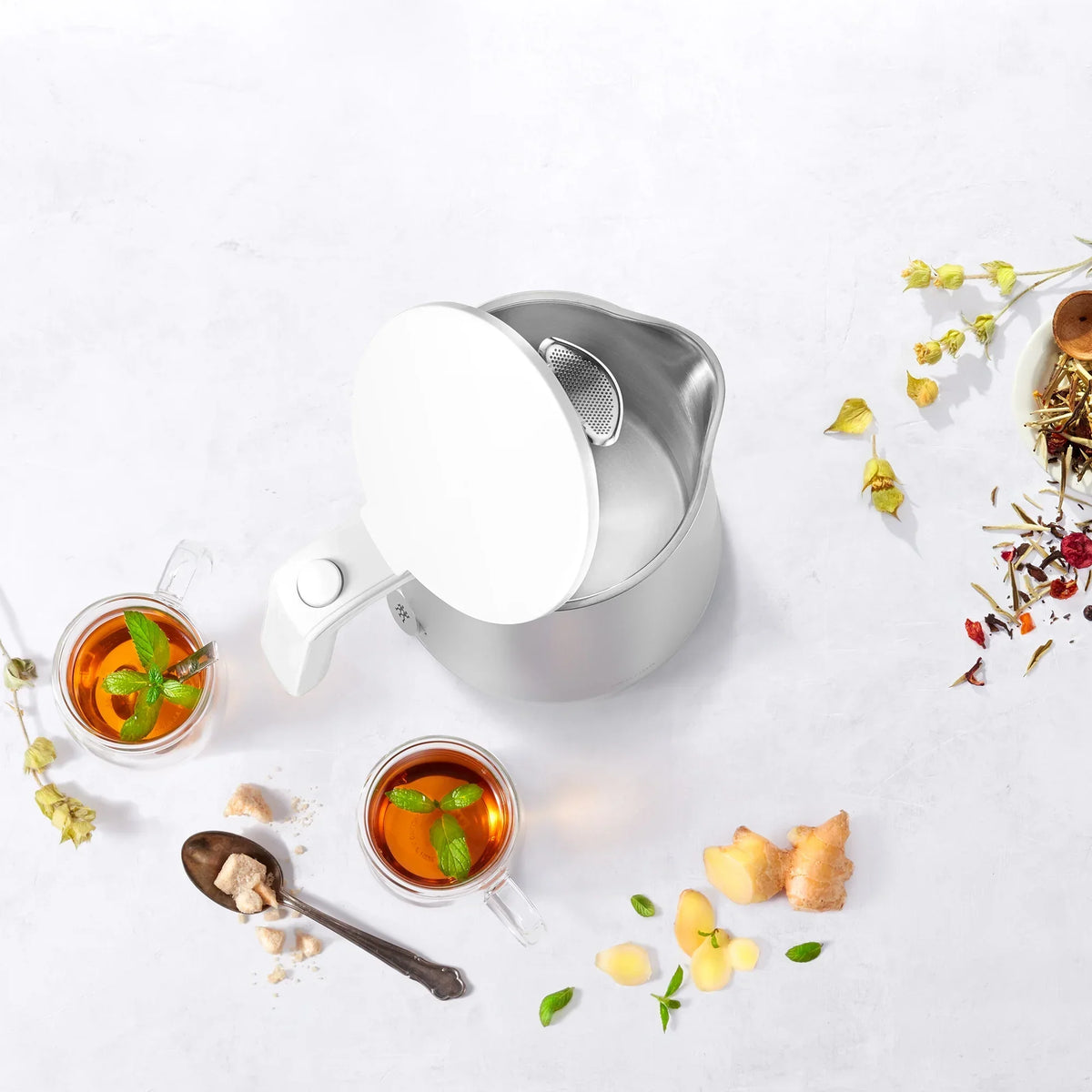 Nouveauté 2026 – Bouilloire électrique sans fil Enfinigy Cool Touch 1 litre ZWILLING , avec eau chaude instantanée - Noire