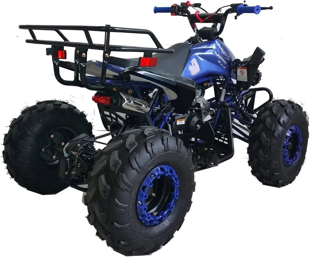 Nouveauté 2026 – VTT X-Pro , 125 cm³, essence, transmission automatique avec marche arrière télécommandée, gros pneus 19"/18