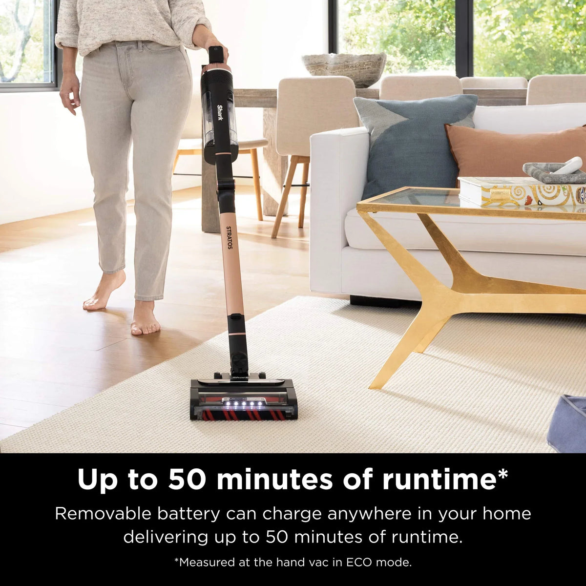 Nouveauté 2026 – Aspirateur balai sans fil Shark Stratos avec Clean Sense IQ et DuoClean PowerFins HairPro MultiFLEX, IZ840H
