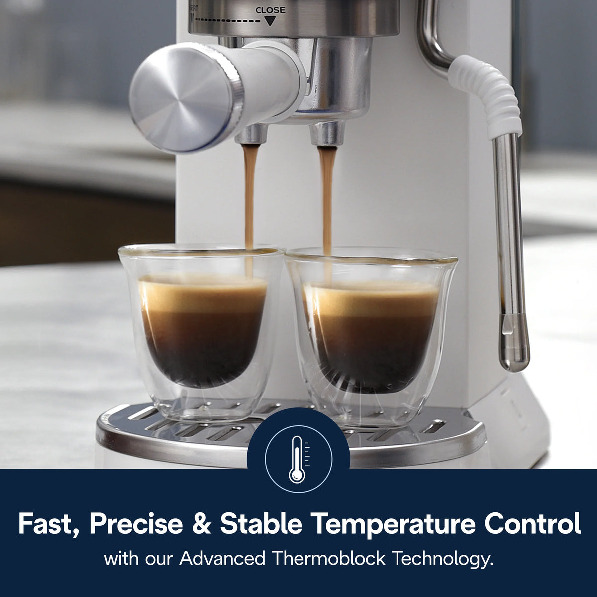 Nouveauté 2026 – Machine à expresso De’Longhi Dedica Duo , format compact avec mousseur intégré pour latte art, expresso, café infusé à froid, lattes et plus encore, acier inoxydable