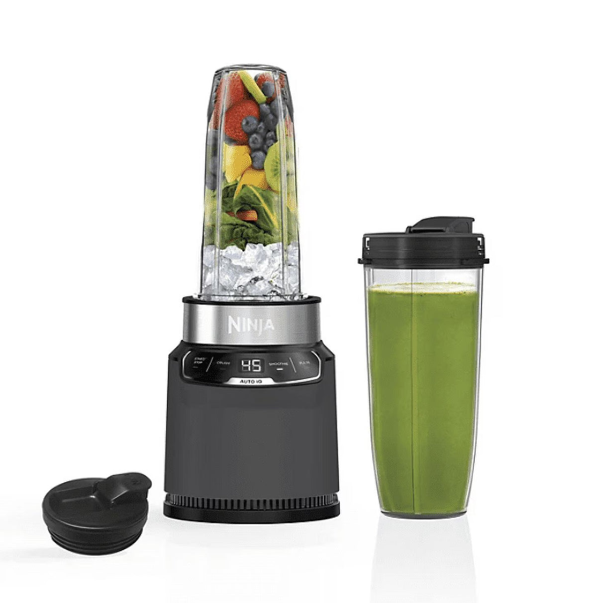 Nouveauté 2026 – Blender personnel Ninja Nutri-Blender Pro avec Auto-iQ, CL401A