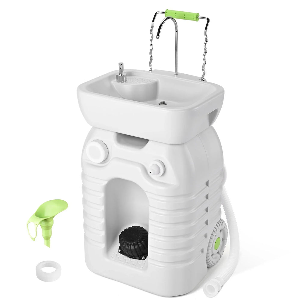 Nouveauté 2026 – Station de lavage des mains portable , lavabo sur pied, 45 L (12 gallons), pour camping et jardin