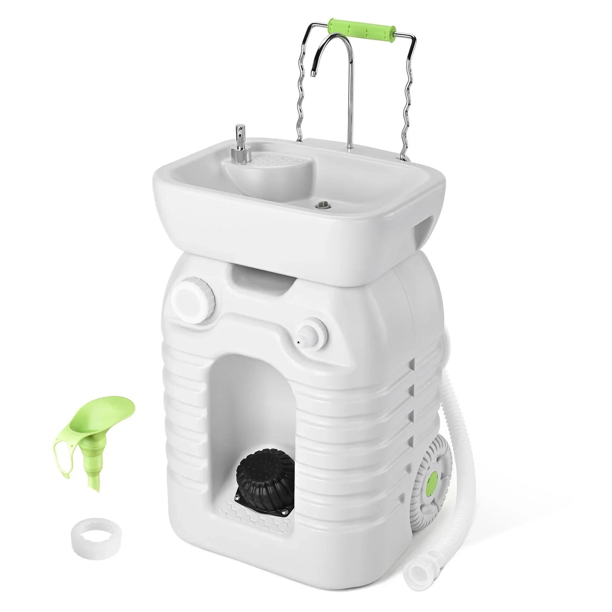Nouveauté 2026 – Station de lavage des mains portable , lavabo sur pied, 45 L (12 gallons), pour camping et jardin