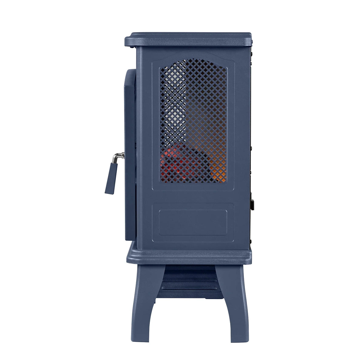 Nouveauté 2026 – Poêle électrique infrarouge à quartz ClassicFlame 17,5" W, bleu insigne