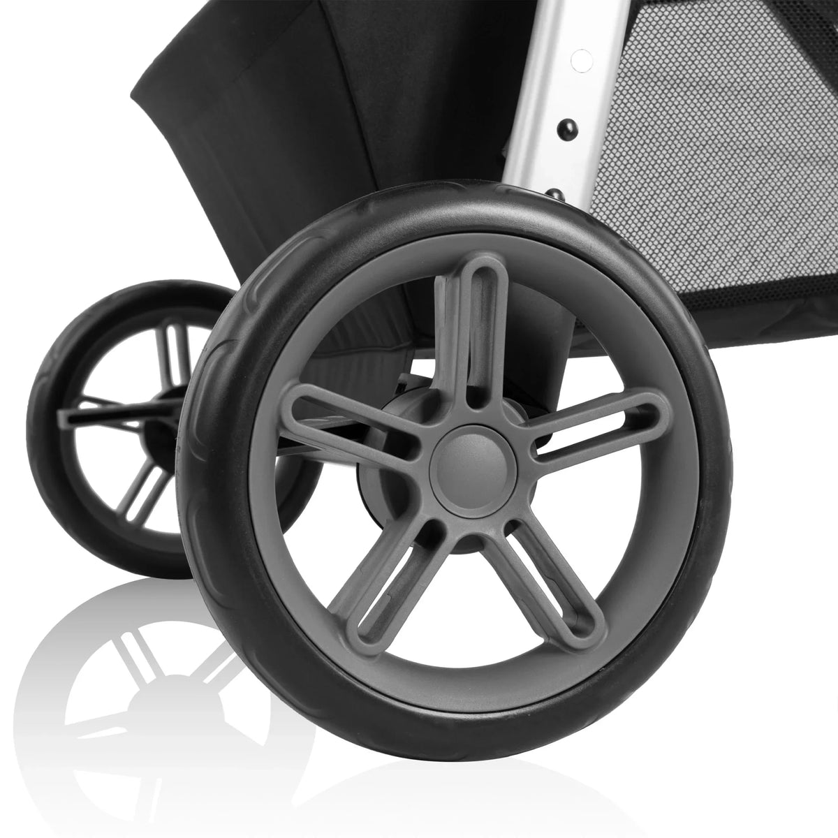 Nouveauté 2026 – Système de voyage modulaire Evenflo Omni Plus avec siège auto pour bébé LiteMax Sport, gris Mylar, unisexe