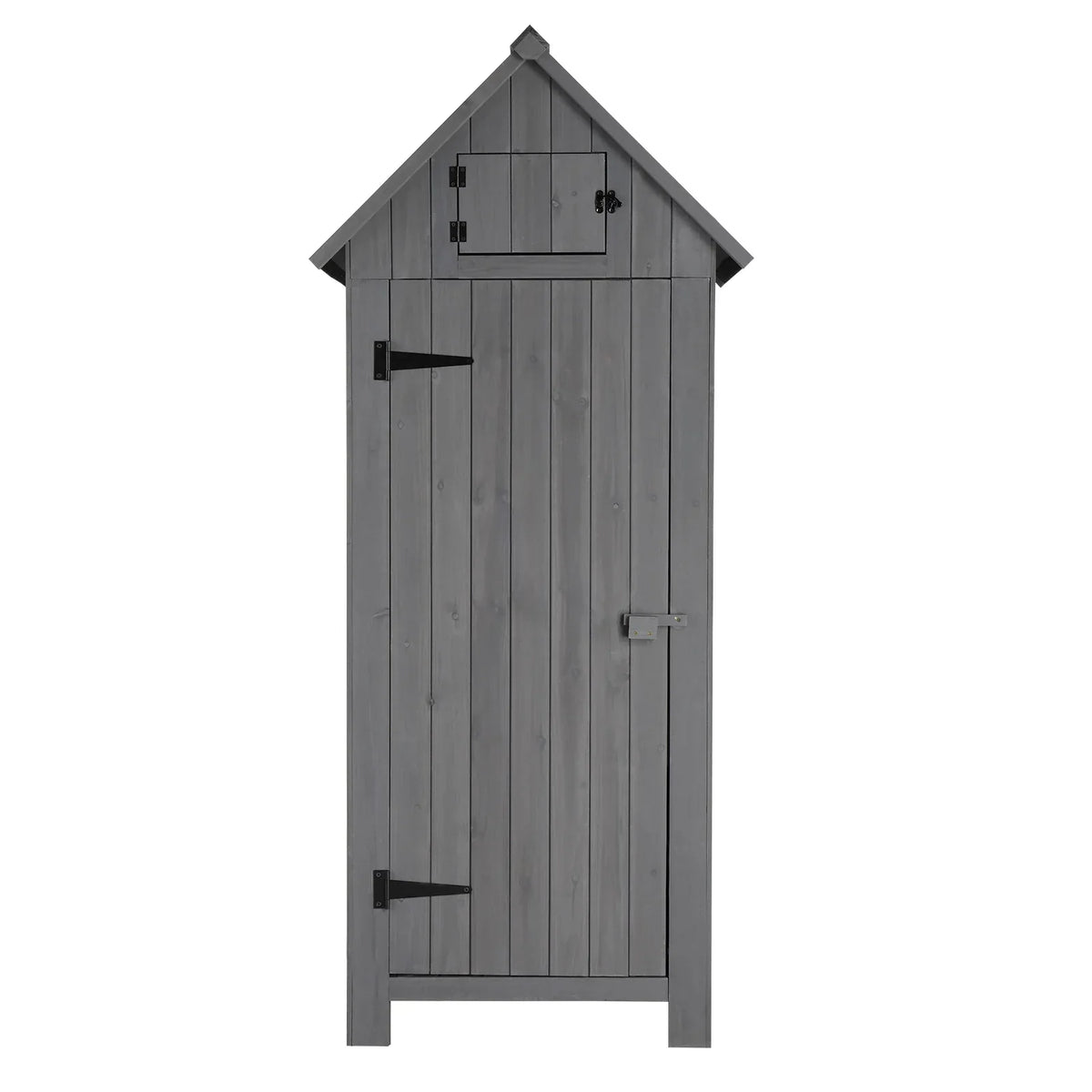 Nouveauté 2026 – Abri de jardin iTopRoad 70 pouces (178 cm) pour outils de jardin, casiers de rangement en bois pour terrasse