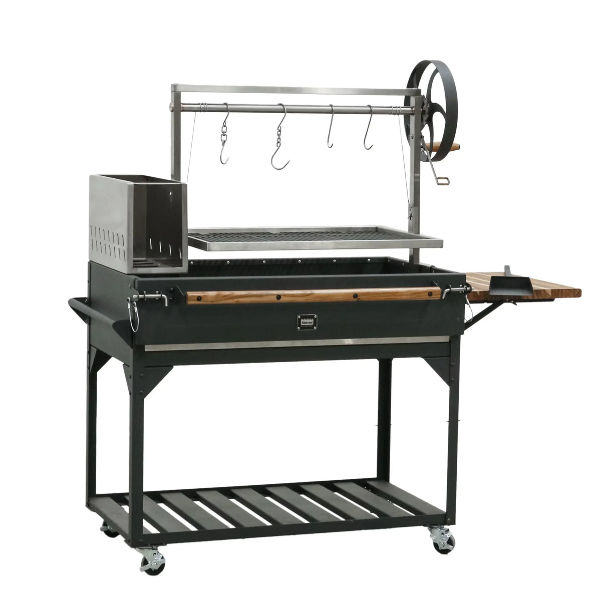 Nouveauté 2026 – Barbecue argentin Santa Maria Backyard Discovery, à bois et charbon de bois, en acier