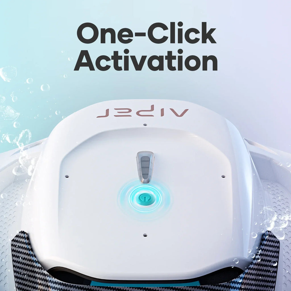 Nouveauté 2026 – Nettoyeur de piscine robotisé automatique sans fil Aiper Scuba 800W pour piscines hors sol
