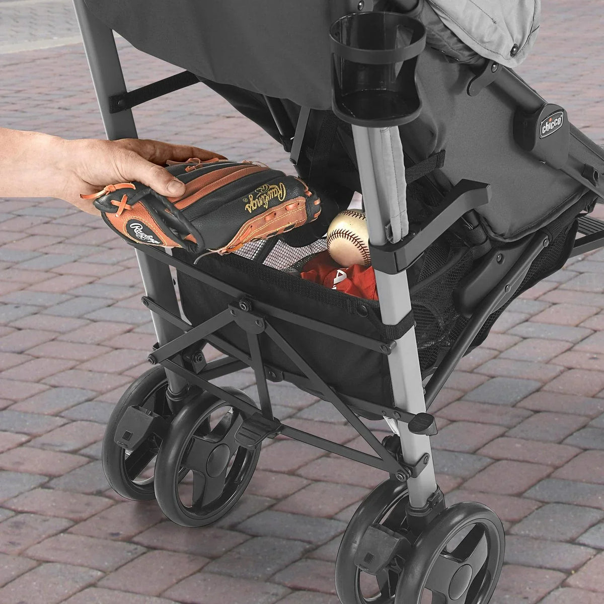 Nouveauté 2026 – Poussette légère Chicco Liteway - Gris lunaire (Gris/Noir