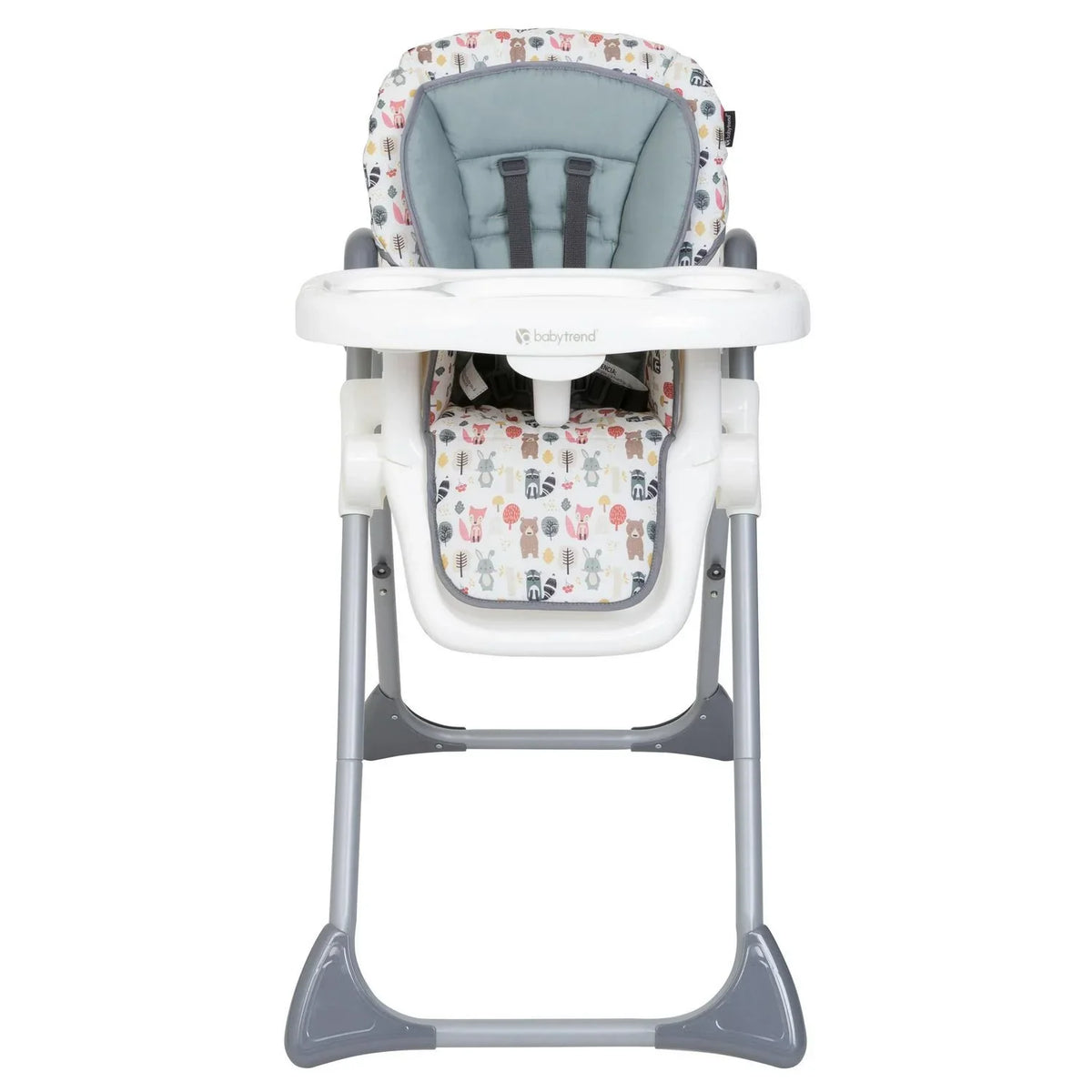 Nouveauté 2026 – Chaise haute 3-en-1 Baby Trend Sit Right, collection . Thème Forêt