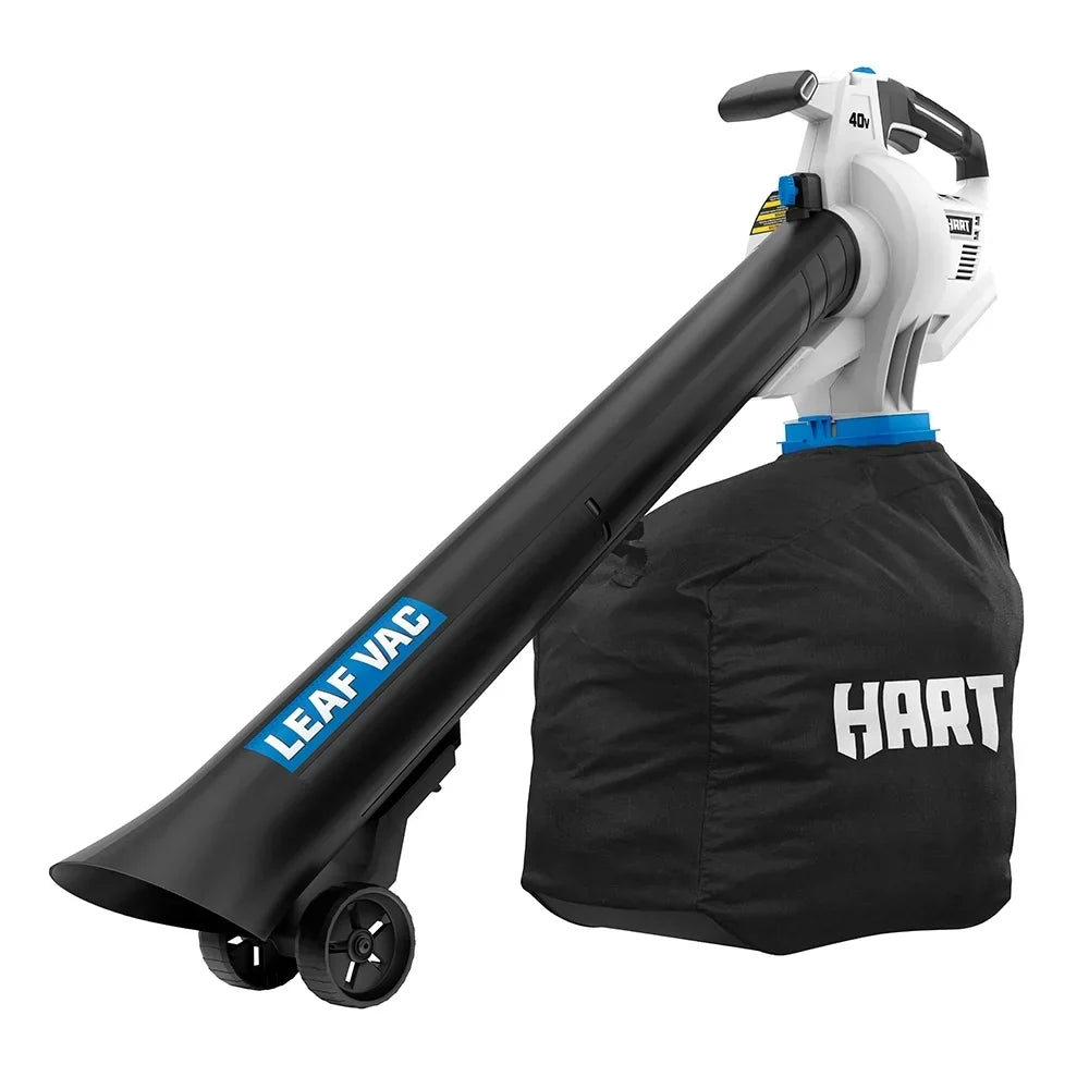 Nouveauté 2026 – Kit aspirateur à feuilles sans fil HART 40V , (1) batterie lithium-ion 4,0 Ah