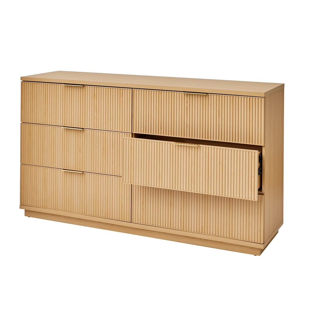 Nouveauté 2026 – Commode Lillian à 6 tiroirs, blanche, de Better Homes and Gardens