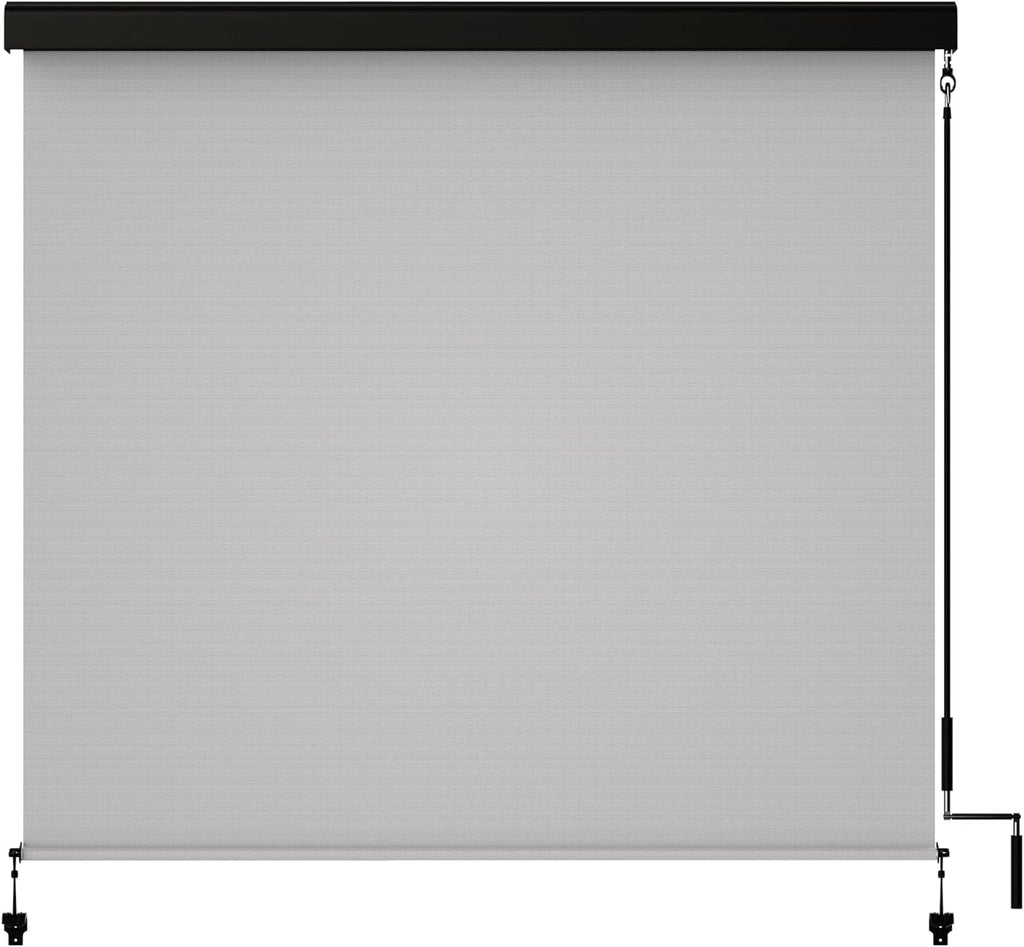 Nouveauté 2026 – Store enrouleur extérieur Superjoe pour terrasse, store occultant sans cordon, imperméable, protection UV, 122 cm x 183 cm