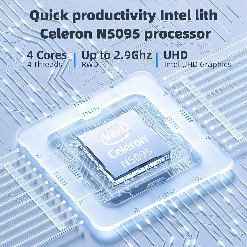 Nouveauté 2026 – Ordinateur portable SGIN 15,6 pouces : 12 Go de RAM DDR4, SSD de 512 Go, Windows 11, processeur Intel Celeron N5095A, écran Full HD 1920 x 1080
