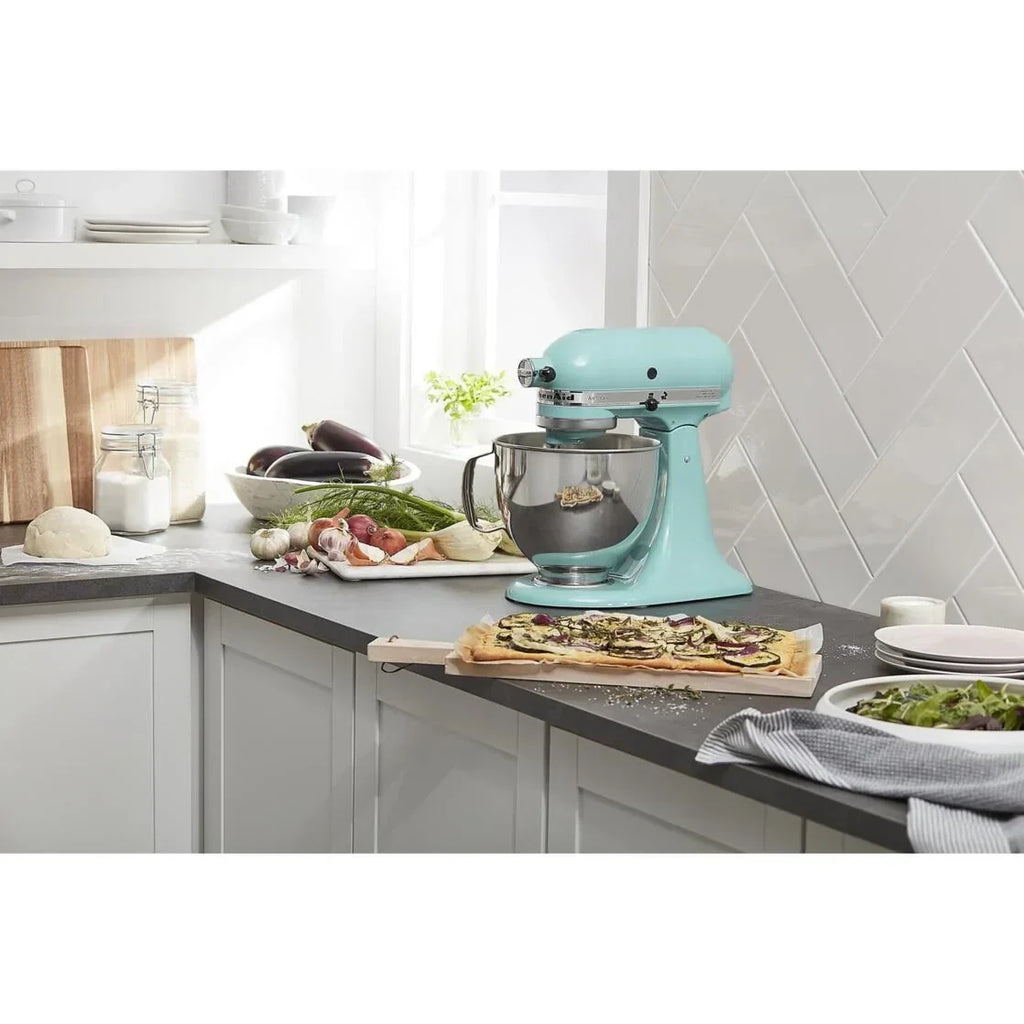 Nouveauté 2026 – Robot pâtissier KitchenAid Artisan Series 5 pintes à tête inclinable, coloris Wildflower, KSM156CXWF (édition