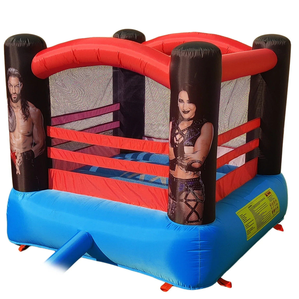 Nouveauté 2026 – Château gonflable WWE pour intérieur/extérieur