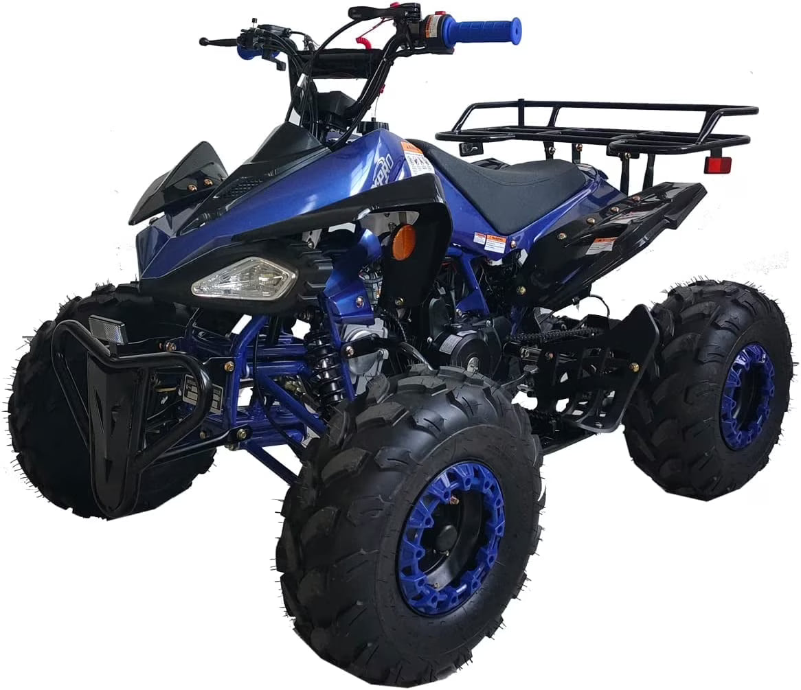 Nouveauté 2026 – VTT X-Pro , 125 cm³, essence, transmission automatique avec marche arrière télécommandée, gros pneus 19"/18