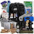 Nouveauté 2026 – Kit de survie d'urgence Vital pour 72 heures en famille - Sac d'évacuation pour ouragans, inondations, tornades ou autres catastrophes - Kit de nourriture et d'eau pour 2 personnes pour 72 heures