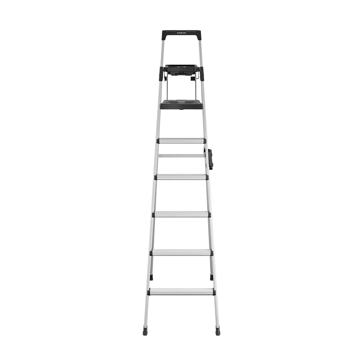 Nouveauté 2026 – Échelle pliante en aluminium Cosco Signature Series , 2,4 m (8 pi), capacité de charge 136 kg (300 lb), type IA (portée maximale de 3,7 m [12 pi]