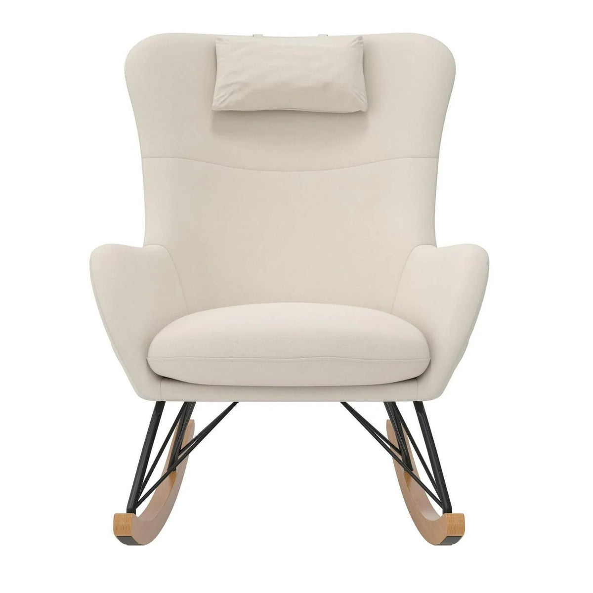 Nouveauté 2026 – Transat Baby Relax Robbie avec poches de rangement. Lin beige