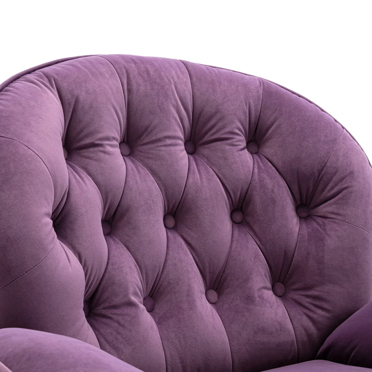 Nouveauté 2026 – Fauteuil pivotant Velvet avec repose-pieds, chaise longue moderne avec structure en métal, fauteuil de lecture confortable pour salon, chambre ou bureau, bleu