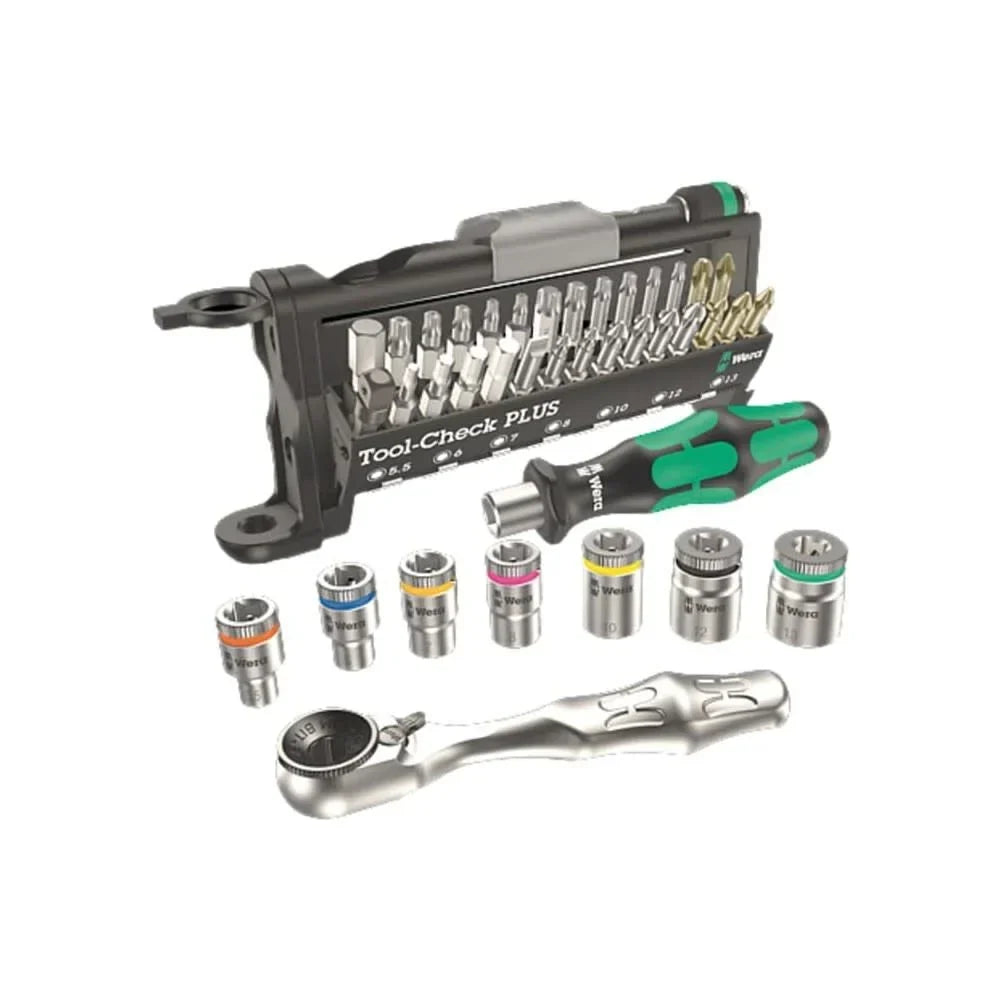 Nouveauté 2026 – Coffret d'outils Wera Tools Tool-Check Plus avec tournevis porte-embouts, 39 pièces