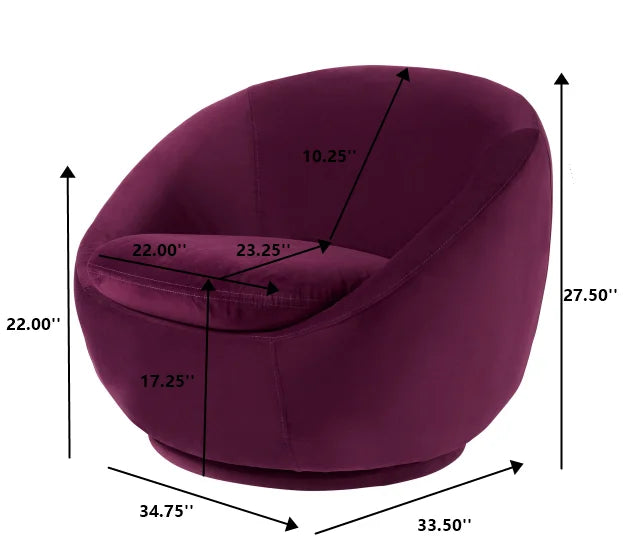 Nouveauté 2026 – Fauteuil pivotant Mira de Better Homes & Gardens , en peau de mouton retournée crème